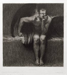 Lucifer by Franz von Stuck